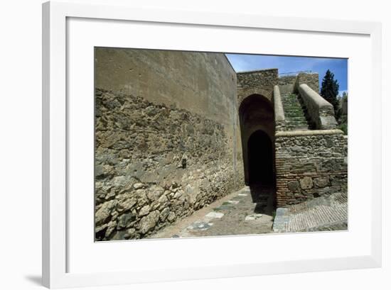 Spain, Andalusia, Malaga, Alcazaba Fortress-null-Framed Giclee Print