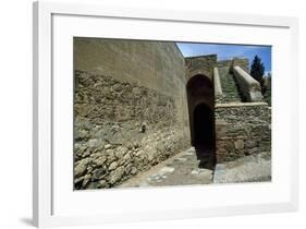 Spain, Andalusia, Malaga, Alcazaba Fortress-null-Framed Giclee Print