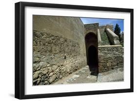 Spain, Andalusia, Malaga, Alcazaba Fortress-null-Framed Giclee Print