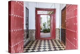 Spain, Andalusia, Malaga Province, Marbella. Entrance to an Old House-Matteo Colombo-Stretched Canvas