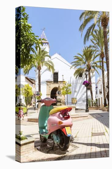 Spain, Andalusia, Malaga Province, Marbella. Ermita Del Santo Cristo Church in the Old Town-Matteo Colombo-Stretched Canvas