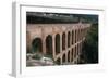Spain, Andalusia, Nerja, Roman Aqueduct-null-Framed Giclee Print