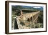 Spain, Andalusia, Nerja, Roman Aqueduct-null-Framed Giclee Print