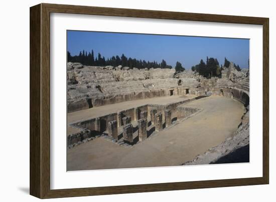 Spain, Andalusia, Roman Amphitheater-null-Framed Giclee Print