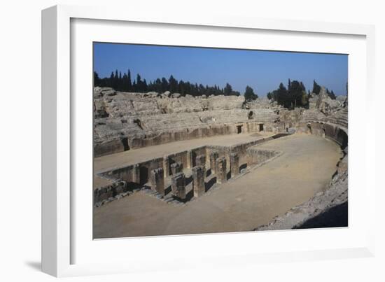 Spain, Andalusia, Roman Amphitheater-null-Framed Giclee Print
