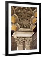 Spain, Andalusia, Sevilla, Alcazar, Royal Fortresses (The Royal Alcazar), Column Capital-Samuel Magal-Framed Photographic Print