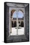 Spain, Andalusia, Sevilla, House of Pilate, Arched Door with Tiles-Samuel Magal-Framed Stretched Canvas