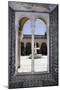 Spain, Andalusia, Sevilla, House of Pilate, Arched Door with Tiles-Samuel Magal-Mounted Photographic Print