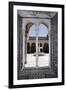 Spain, Andalusia, Sevilla, House of Pilate, Arched Door with Tiles-Samuel Magal-Framed Photographic Print