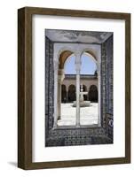 Spain, Andalusia, Sevilla, House of Pilate, Arched Door with Tiles-Samuel Magal-Framed Photographic Print