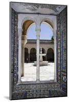 Spain, Andalusia, Sevilla, House of Pilate, Arched Door with Tiles-Samuel Magal-Mounted Photographic Print