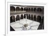 Spain, Andalusia, Sevilla, House of Pilate, Cloister and Fountain-Samuel Magal-Framed Photographic Print