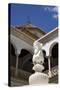 Spain, Andalusia, Sevilla, House of Pilate, Cloister, Fountain-Samuel Magal-Stretched Canvas