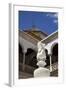 Spain, Andalusia, Sevilla, House of Pilate, Cloister, Fountain-Samuel Magal-Framed Photographic Print