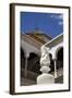 Spain, Andalusia, Sevilla, House of Pilate, Cloister, Fountain-Samuel Magal-Framed Photographic Print