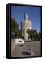 Spain, Andalusia, Sevilla, Tower of the Gold (Torre del Oro)-Samuel Magal-Framed Stretched Canvas