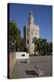 Spain, Andalusia, Sevilla, Tower of the Gold (Torre del Oro)-Samuel Magal-Stretched Canvas