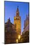 Spain, Andalusia, Seville, Cathedral Giralda, Bell Tower, Plaza Del Triunfo-Chris Seba-Mounted Photographic Print