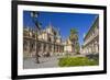 Spain, Andalusia, Seville, Cathedral, Street, Horse-Drawn Carriage-Chris Seba-Framed Photographic Print