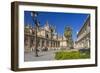 Spain, Andalusia, Seville, Cathedral, Street, Horse-Drawn Carriage-Chris Seba-Framed Premium Photographic Print