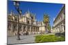 Spain, Andalusia, Seville, Cathedral, Street, Horse-Drawn Carriage-Chris Seba-Mounted Premium Photographic Print