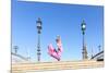 Spain, Andalusia, Seville. Flamenco Dancer Performing in Plaza De Espana-Matteo Colombo-Mounted Photographic Print