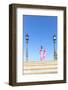 Spain, Andalusia, Seville. Flamenco Dancer Performing in Plaza De Espana-Matteo Colombo-Framed Photographic Print