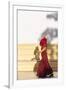 Spain, Andalusia, Seville. Flamenco Dancer Performing Outdoors-Matteo Colombo-Framed Photographic Print