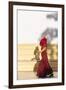 Spain, Andalusia, Seville. Flamenco Dancer Performing Outdoors-Matteo Colombo-Framed Photographic Print