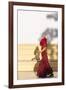 Spain, Andalusia, Seville. Flamenco Dancer Performing Outdoors-Matteo Colombo-Framed Photographic Print