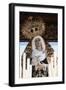 Spain, Andalusia, Seville, Holy Week, Procession, Detail of Baldachin with the Statue of Madonna-null-Framed Giclee Print