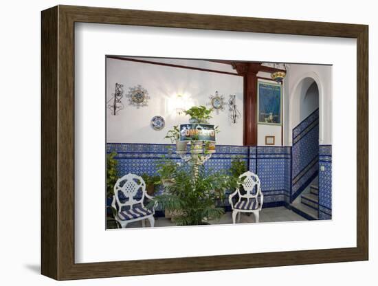 Spain, Andalusia, Seville, Hotel Entrance-Chris Seba-Framed Photographic Print