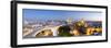 Spain, Andalusia, Seville. Metropol Parasol Structure and City at Dusk-Matteo Colombo-Framed Photographic Print