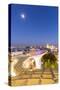 Spain, Andalusia, Seville. Metropol Parasol Structure and City at Dusk-Matteo Colombo-Stretched Canvas