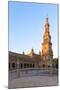 Spain, Andalusia, Seville. Plaza De Espana at Sunset-Matteo Colombo-Mounted Photographic Print
