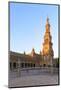 Spain, Andalusia, Seville. Plaza De Espana at Sunset-Matteo Colombo-Mounted Photographic Print