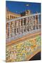 Spain, Andalusia, Seville, Plaza De Espana, Bridge, Puente De Castilla, Close-Up-Chris Seba-Mounted Photographic Print