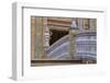 Spain, Andalusia, Seville. Plaza de Espana, ornate bridge.-Brenda Tharp-Framed Photographic Print