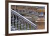 Spain, Andalusia, Seville. Plaza de Espana, ornate bridge.-Brenda Tharp-Framed Photographic Print