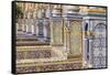 Spain, Andalusia, Seville. Plaza de Espana, ornate bridge.-Brenda Tharp-Framed Stretched Canvas