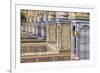 Spain, Andalusia, Seville. Plaza de Espana, ornate bridge.-Brenda Tharp-Framed Premium Photographic Print