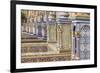 Spain, Andalusia, Seville. Plaza de Espana, ornate bridge.-Brenda Tharp-Framed Premium Photographic Print