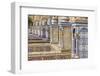 Spain, Andalusia, Seville. Plaza de Espana, ornate bridge.-Brenda Tharp-Framed Photographic Print