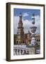 Spain, Andalusia, Seville. Plaza de Espana, ornate bridge.-Brenda Tharp-Framed Photographic Print