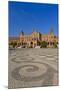 Spain, Andalusia, Seville, Plaza De Espana, Palacio Central-Chris Seba-Mounted Photographic Print