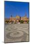 Spain, Andalusia, Seville, Plaza De Espana, Palacio Central-Chris Seba-Mounted Photographic Print