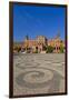 Spain, Andalusia, Seville, Plaza De Espana, Palacio Central-Chris Seba-Framed Photographic Print