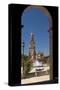 Spain, Andalusia, Seville, Plaza De Espana, West Tower-Chris Seba-Stretched Canvas