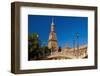 Spain, Andalusia, Seville, Plaza De Espana, West Tower-Chris Seba-Framed Photographic Print