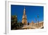 Spain, Andalusia, Seville, Plaza De Espana, West Tower-Chris Seba-Framed Photographic Print